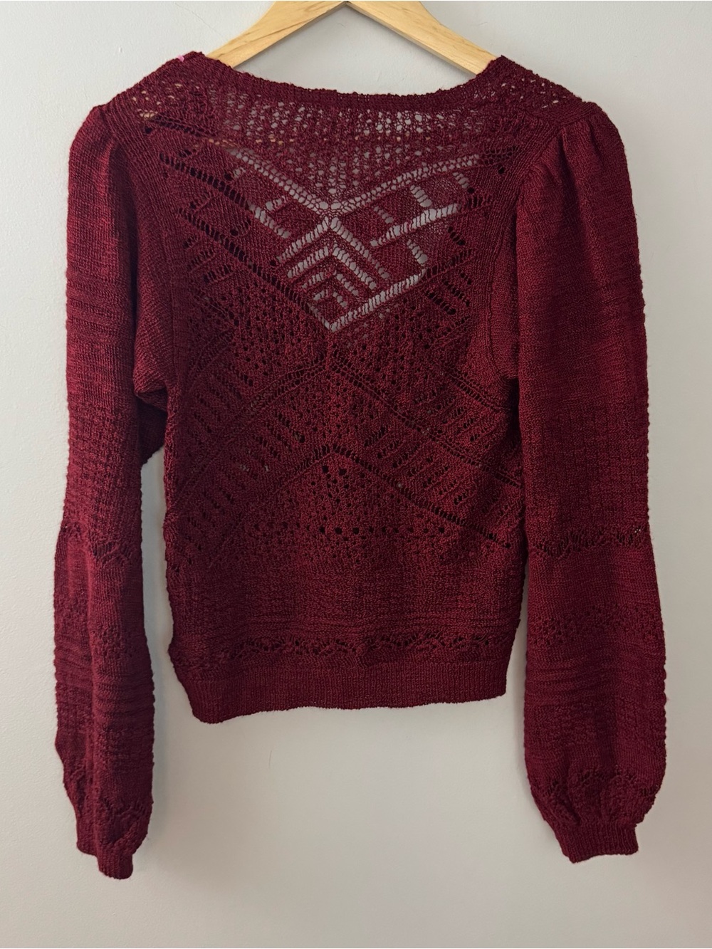 Free People Made You Look Womens Button-Front V-Neck Sweater Cardigan Size XS - Picture 3 of 7